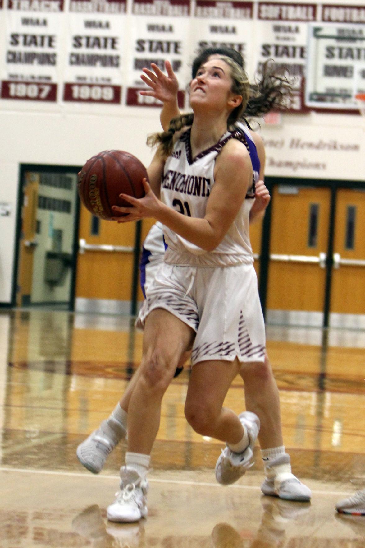 Ashland at Menomonie girls basketball 12-27-19
